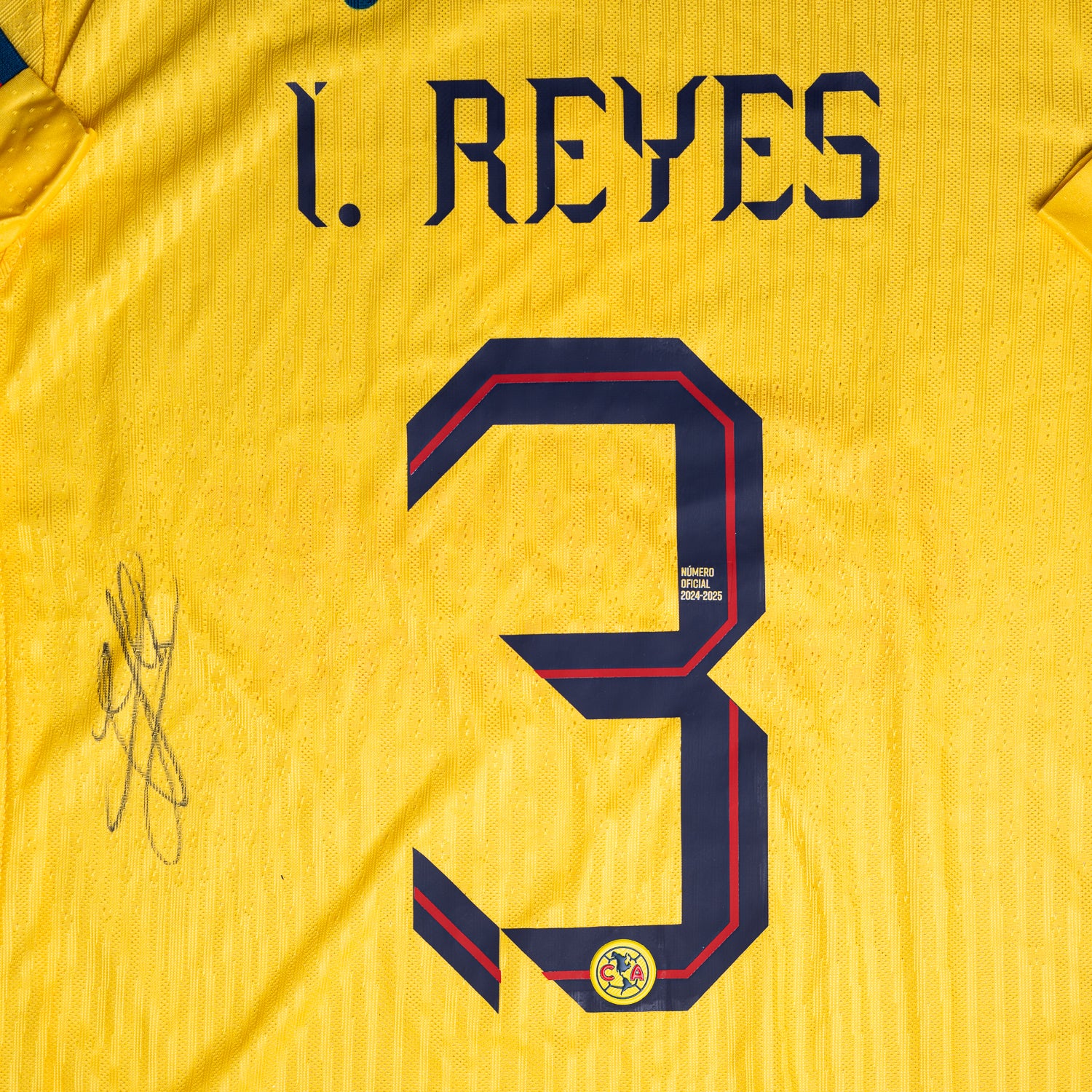 Jersey Firmado Israel Reyes - Club America